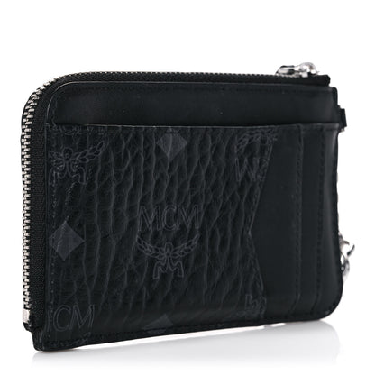 MCM Visetos Patricia Card Case Black 3 of 10