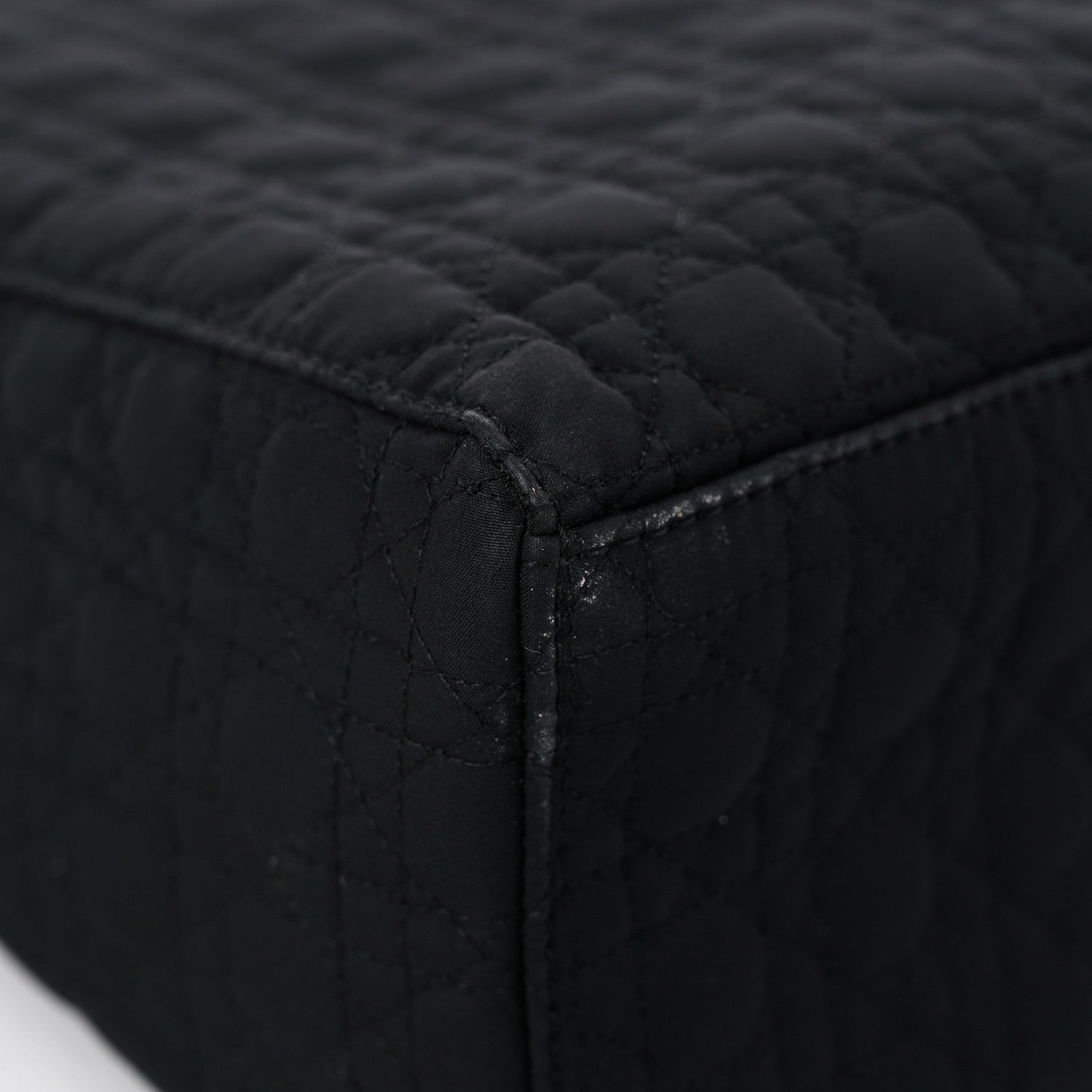Christian Dior Nylon Cannage Large Lady Dior Black 8 of 14