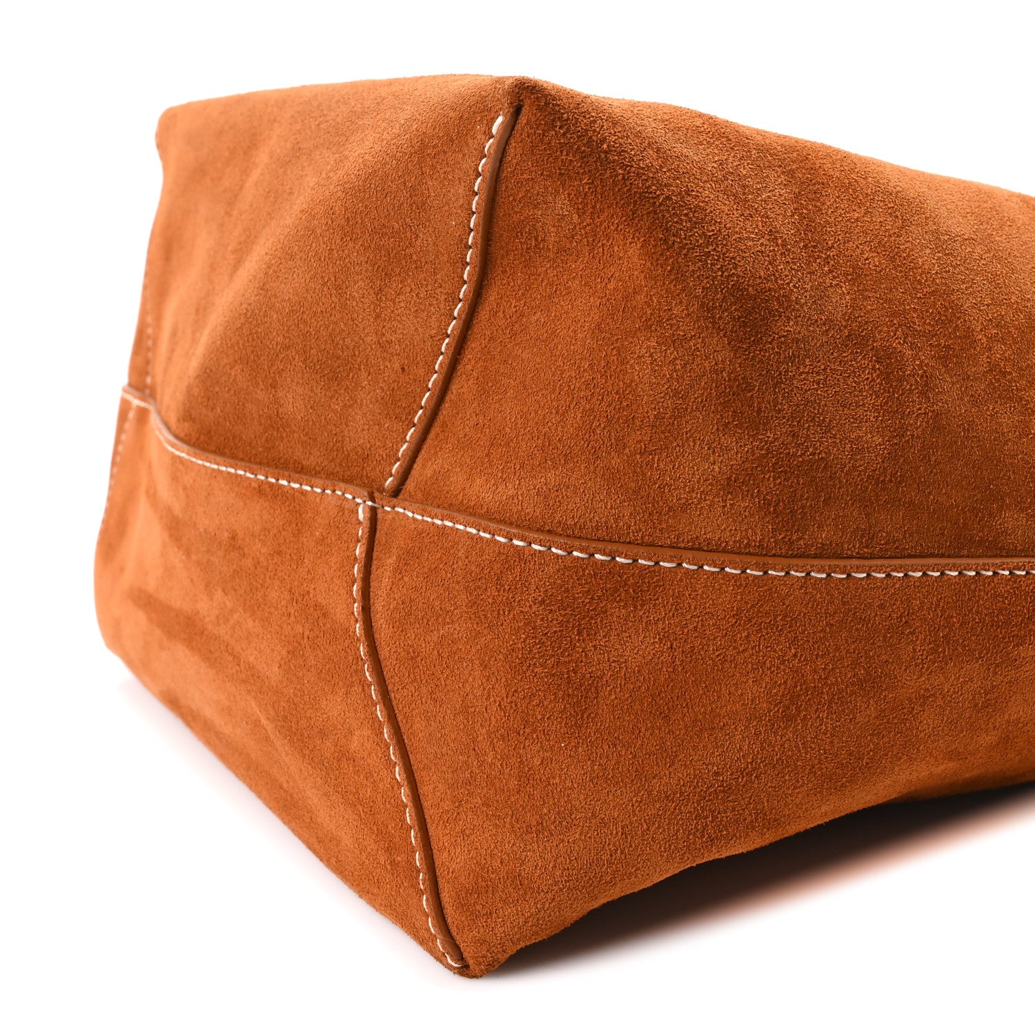 Mansur Gavriel Suede Everyday Cabas Saddle 9 of 9