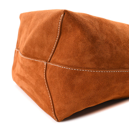 Mansur Gavriel Suede Everyday Cabas Saddle 9 of 9