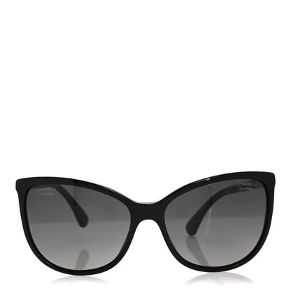 Chanel Chain Polarized Sunglasses 5352 Black 2 of 9