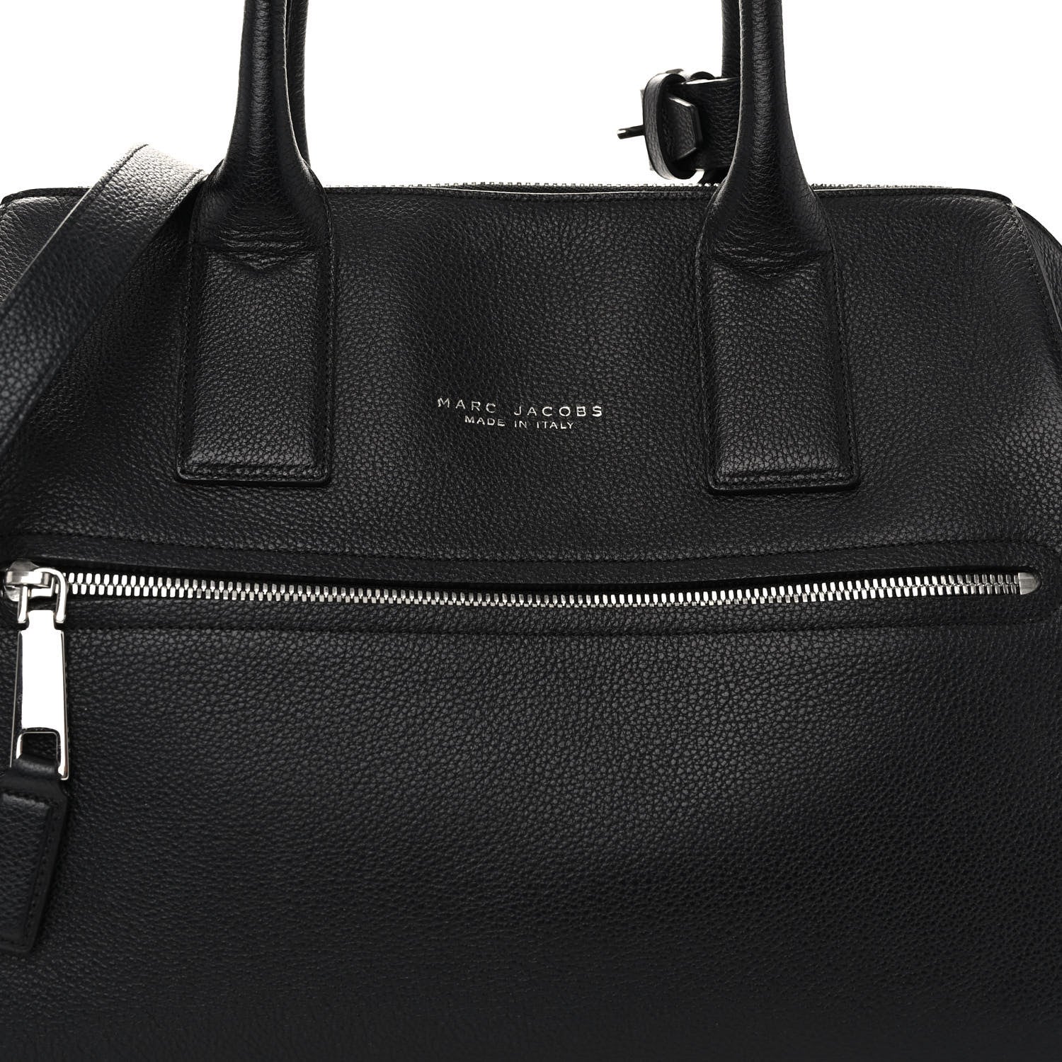 Marc Jacobs Textured Calfskin Medium Incognito Satchel Black 7 of 9