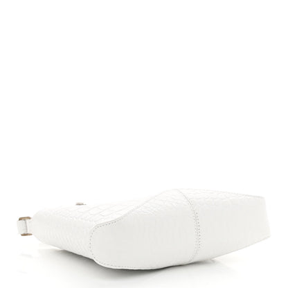 Balenciaga Shiny Super Supple Calfskin Crocodile Embossed Small XX Bag Optic White 4 of 10