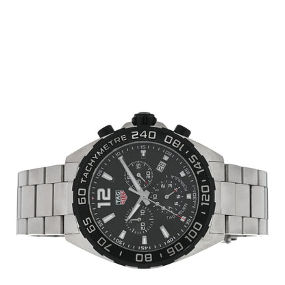 Tag Heuer Stainless Steel 43mm Formula 1 Chronograph Quartz Watch Black CAZ1010 2 of 4