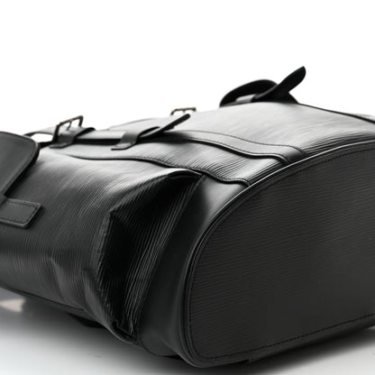 Louis Vuitton Epi Christopher Backpack PM Black 11 of 13