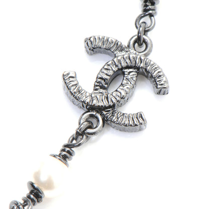 Chanel Pearl CC Necklace 4 of 6