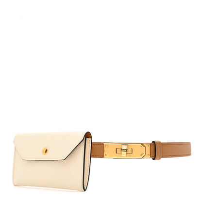 Hermes Epsom Kelly Pocket Belt Biscuit Nata 1 of 6
