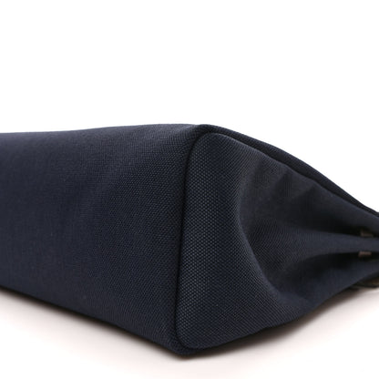 Hermes Military Toile Vache Hunter Herbag Zip 31 PM Bleu Marine Bleu Saphir Black 8 of 9