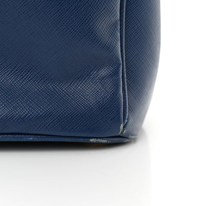 Prada Saffiano Large Galleria Double Zip Tote Bluette 11 of 15
