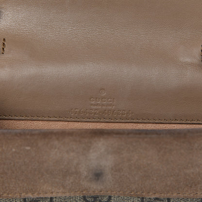 Gucci GG Supreme Monogram Super Mini Dionysus Shoulder Bag Taupe 6 of 12