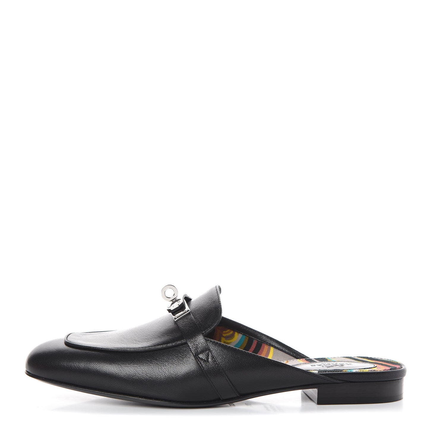 Goatskin Oz Mules 38.5 Black