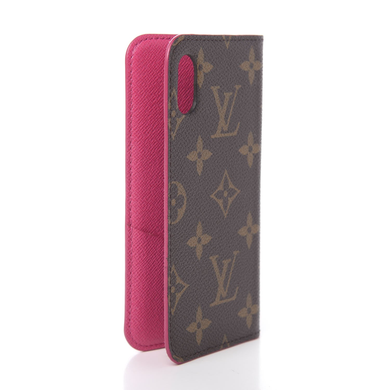 Louis Vuitton Monogram iPhone X Folio Case Rose Pop 3 of 6