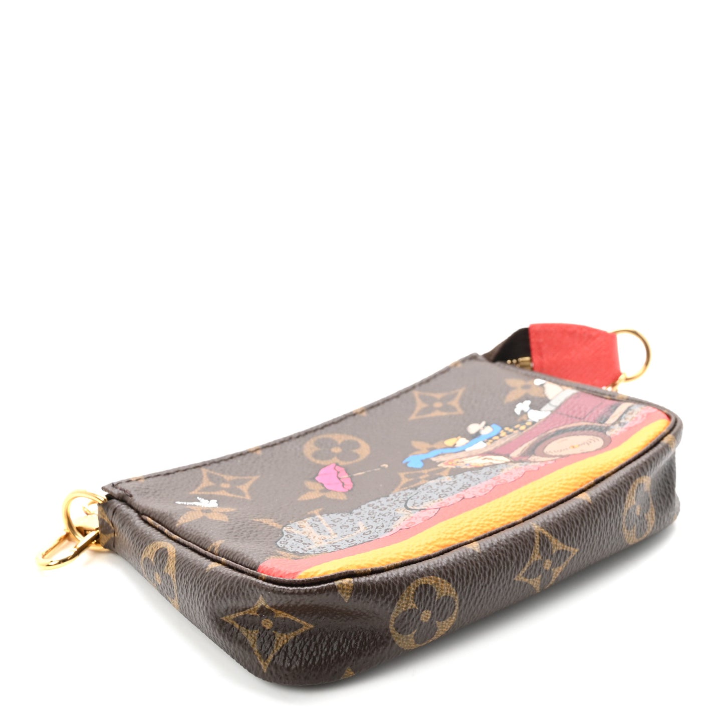 Monogram 2015 Christmas Animation Mini Pochette Accessories