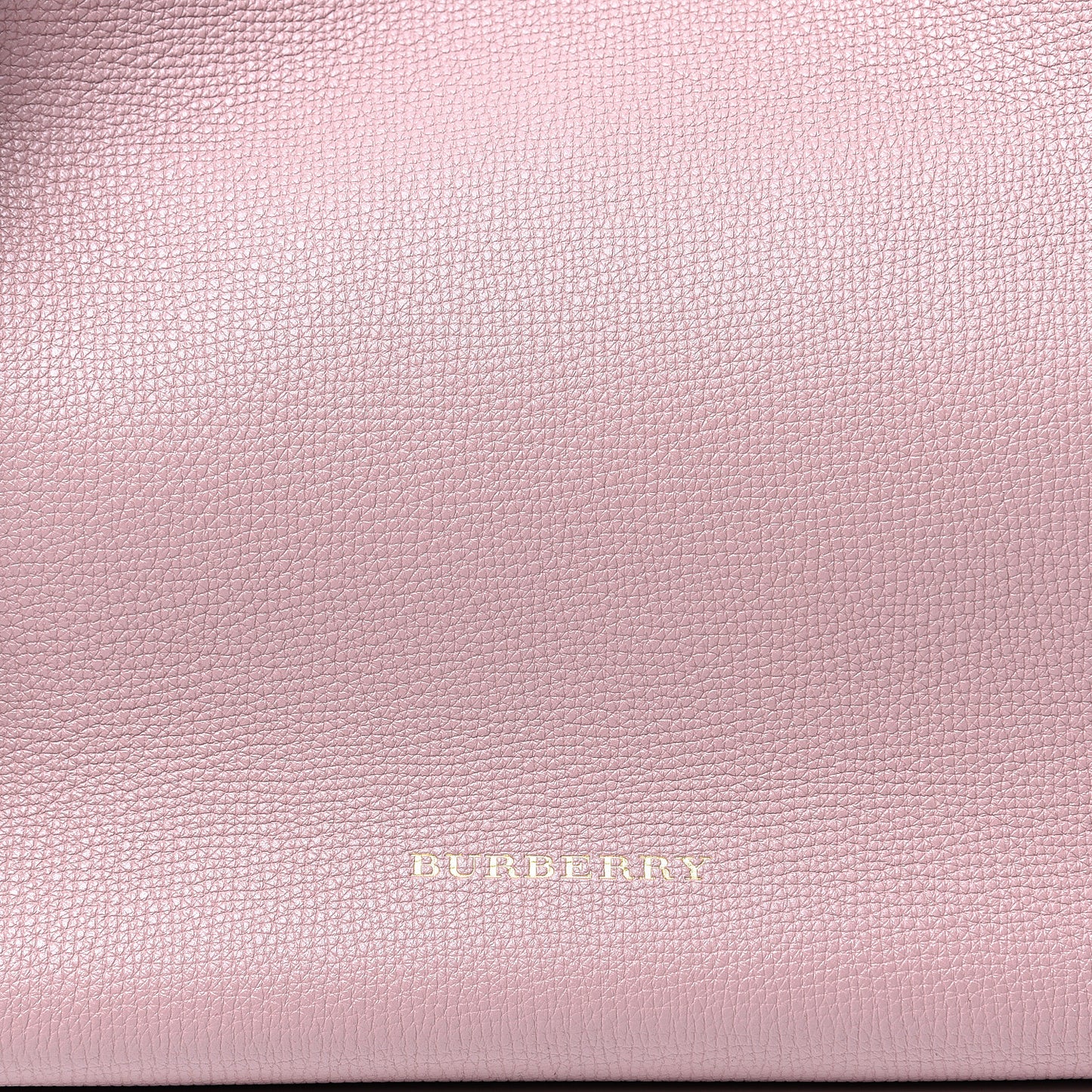 Grainy Calfskin House Check Small Canterbury Tote Pale Orchid