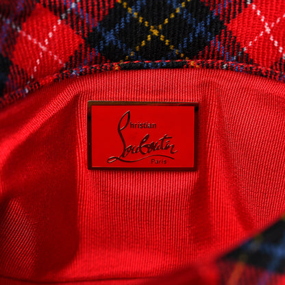 Christian Louboutin Wool Sweet Charity Crossbody Bag Plaid 6 of 11