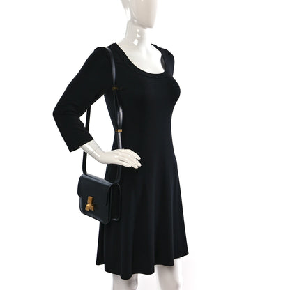 Celine Box Calfskin Teen Classic Box Flap Bag Black 3 of 10