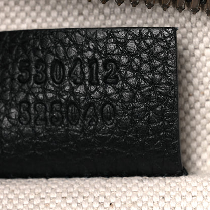 Gucci Grained Calfskin Logo Belt Bag Black 7 of 10