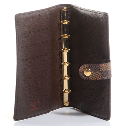 Louis Vuitton Damier Ebene Small Ring Agenda Cover 5 of 7