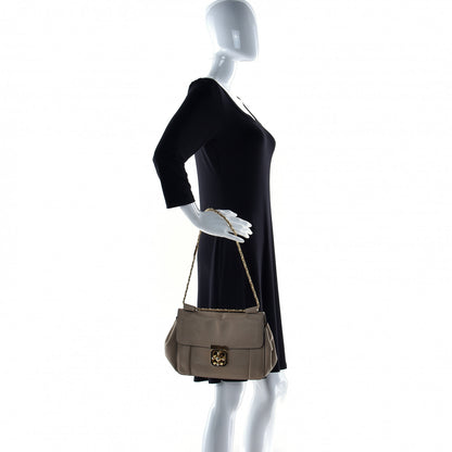 Chloe Goatskin Medium Elsie Shoulder Bag Dove 4 of 26
