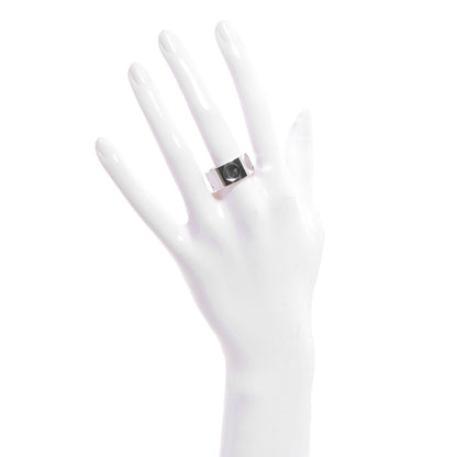 Louis Vuitton 18K White Gold Diamonds Empreinte Large Ring 56 US 7.5 2 of 6