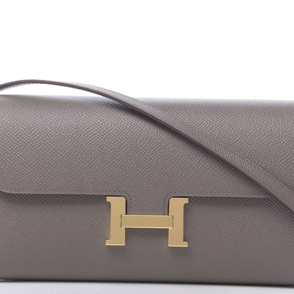 Hermes Epsom Constance Long To Go Wallet Etain 10 of 13