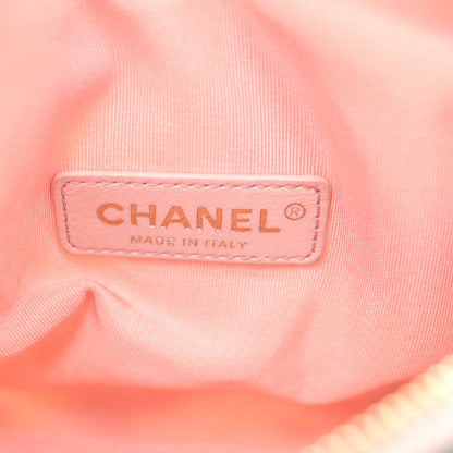 Chanel Lambskin Sea Through Flap Black Multicolor 8 of 14