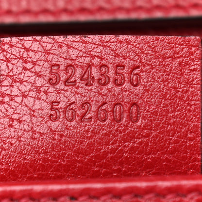 Gucci GG Supreme Monogram Medium Queen Margaret Shoulder Bag Red 7 of 13