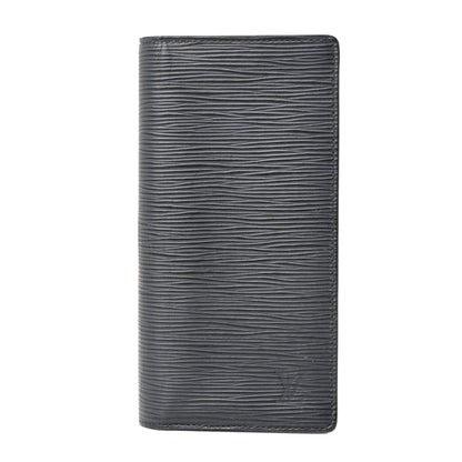 Louis Vuitton Epi Brazza Wallet Blue Marine 1 of 8