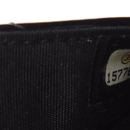 Chanel Patent Quilted Brilliant Wallet On Chain WOC Black 10 of 10