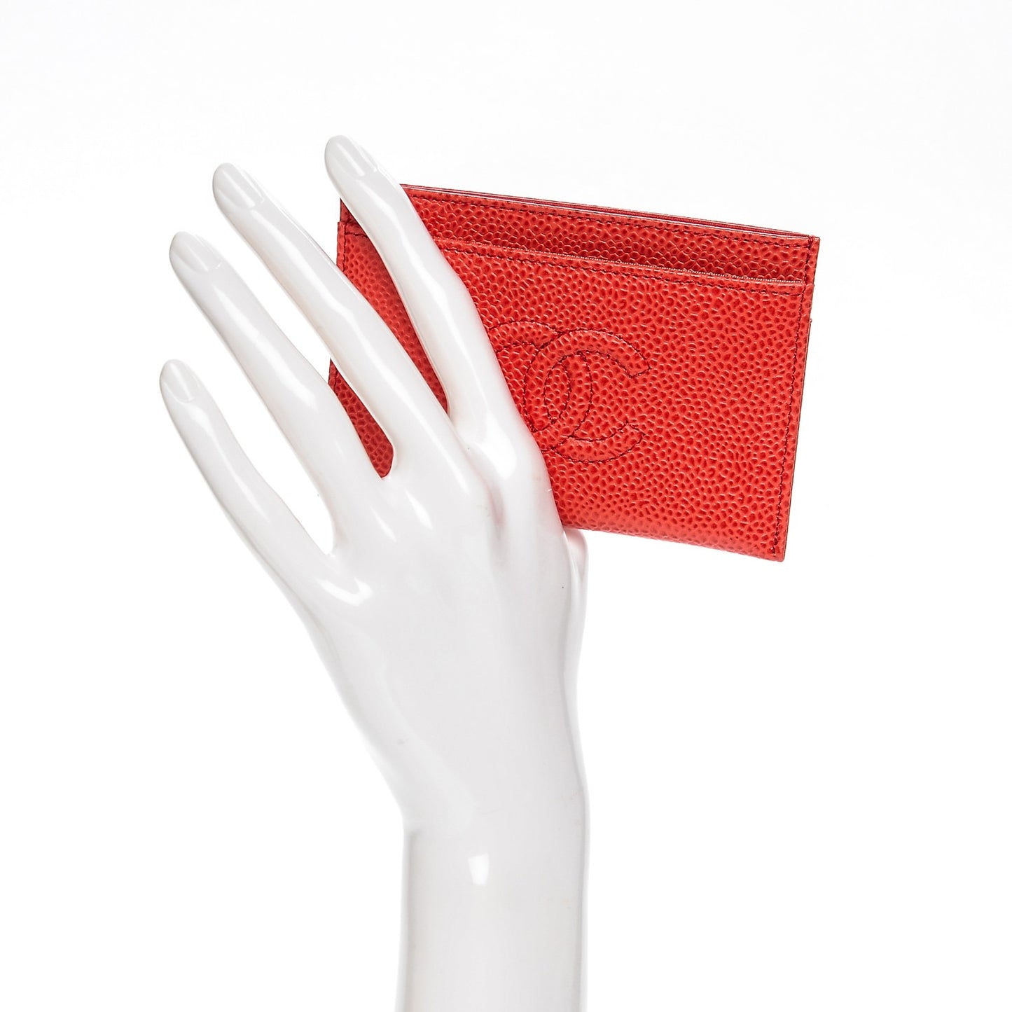 Caviar Timeless CC Card Holder Light Red