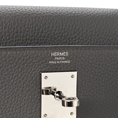 Hermes Togo Kelly Retourne 28 Etain 5 of 12