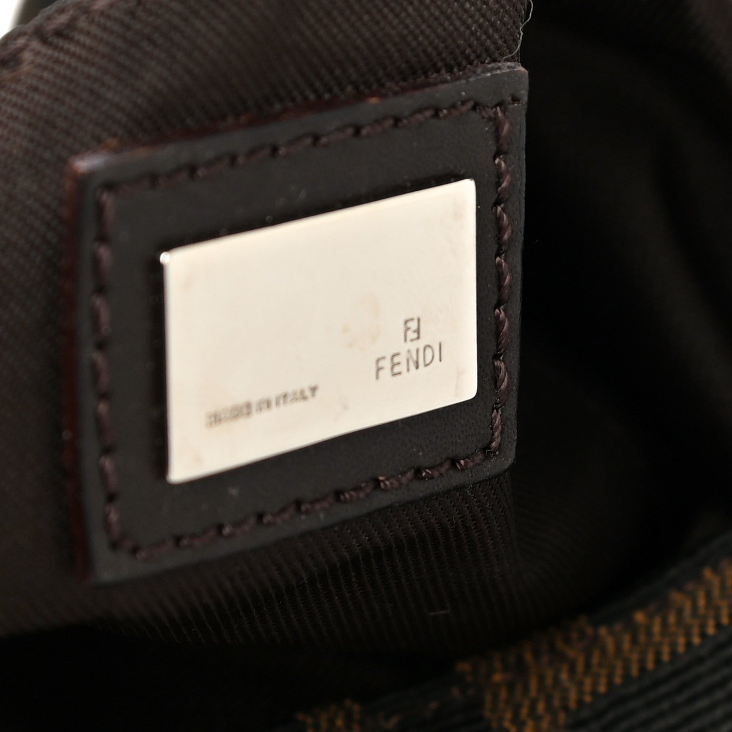 Fendi Zucca Mini Mama Baguette Tobacco 5 of 10