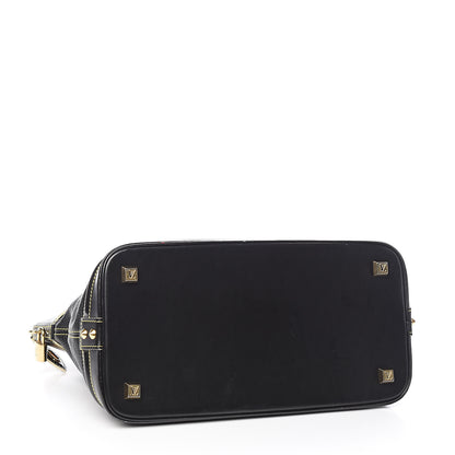 Louis Vuitton Suhali Lockit MM Black 4 of 15
