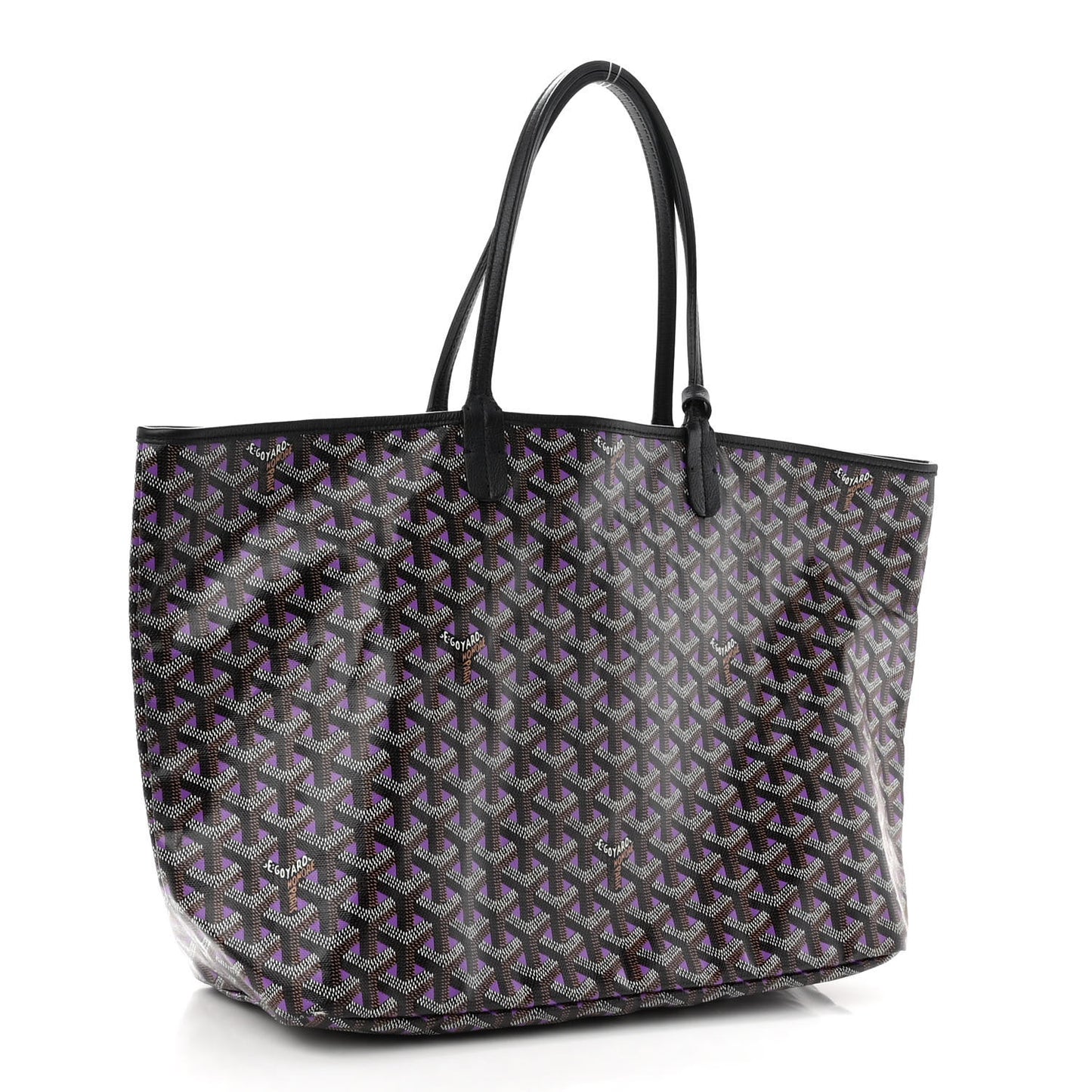 Goyardine Saint Louis Claire Voie PM Black Violet