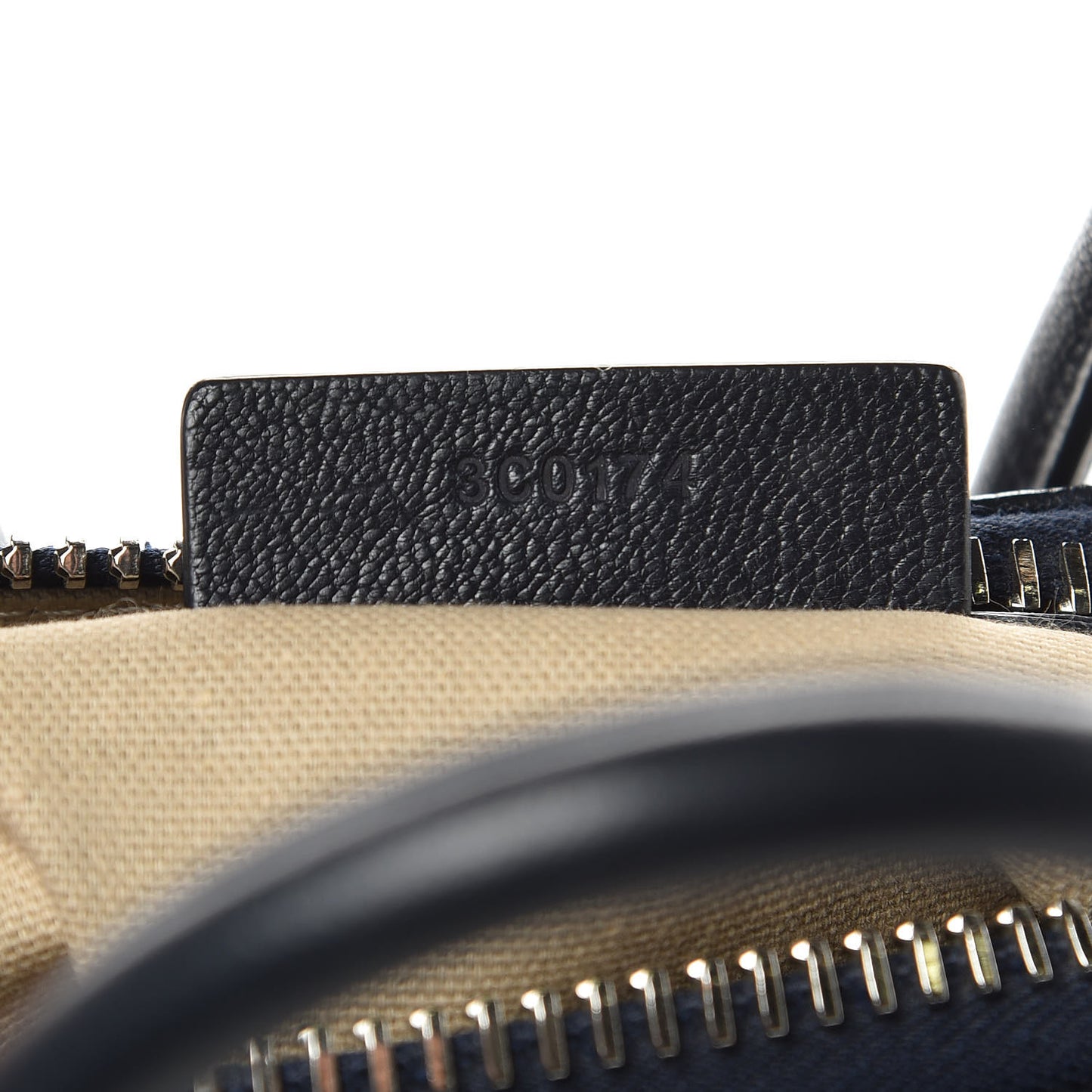 Sugar Goatskin Mini Antigona Navy