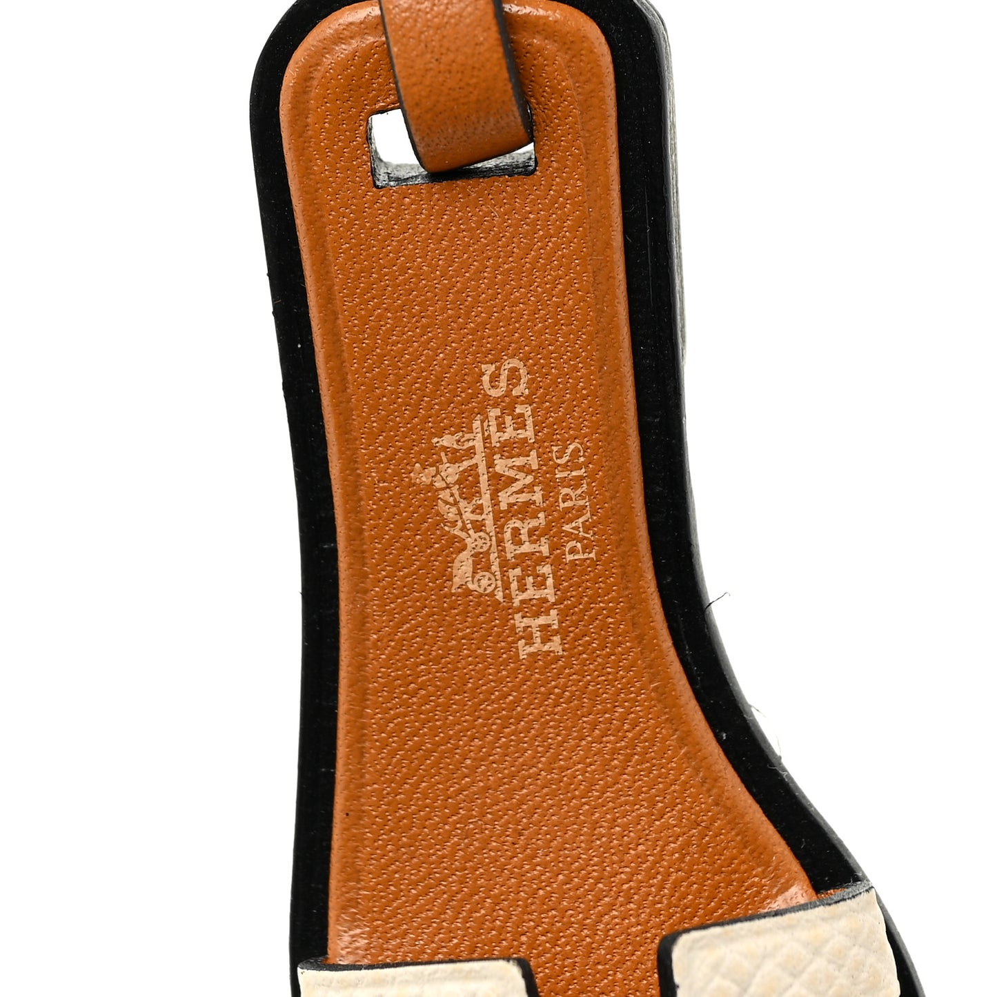 Epsom Butler Calfskin Hunter Oran Nano Bag Charm Nata