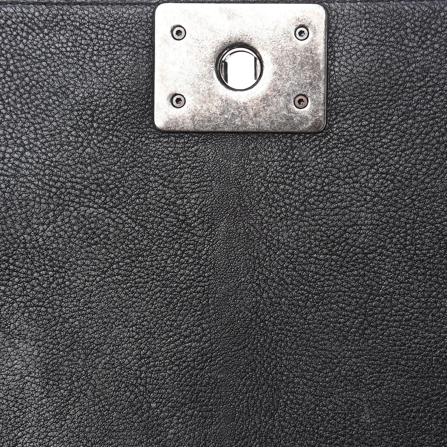 Chanel Grained Calfskin Quilted New Medium Boy Flap Black 13 of 14