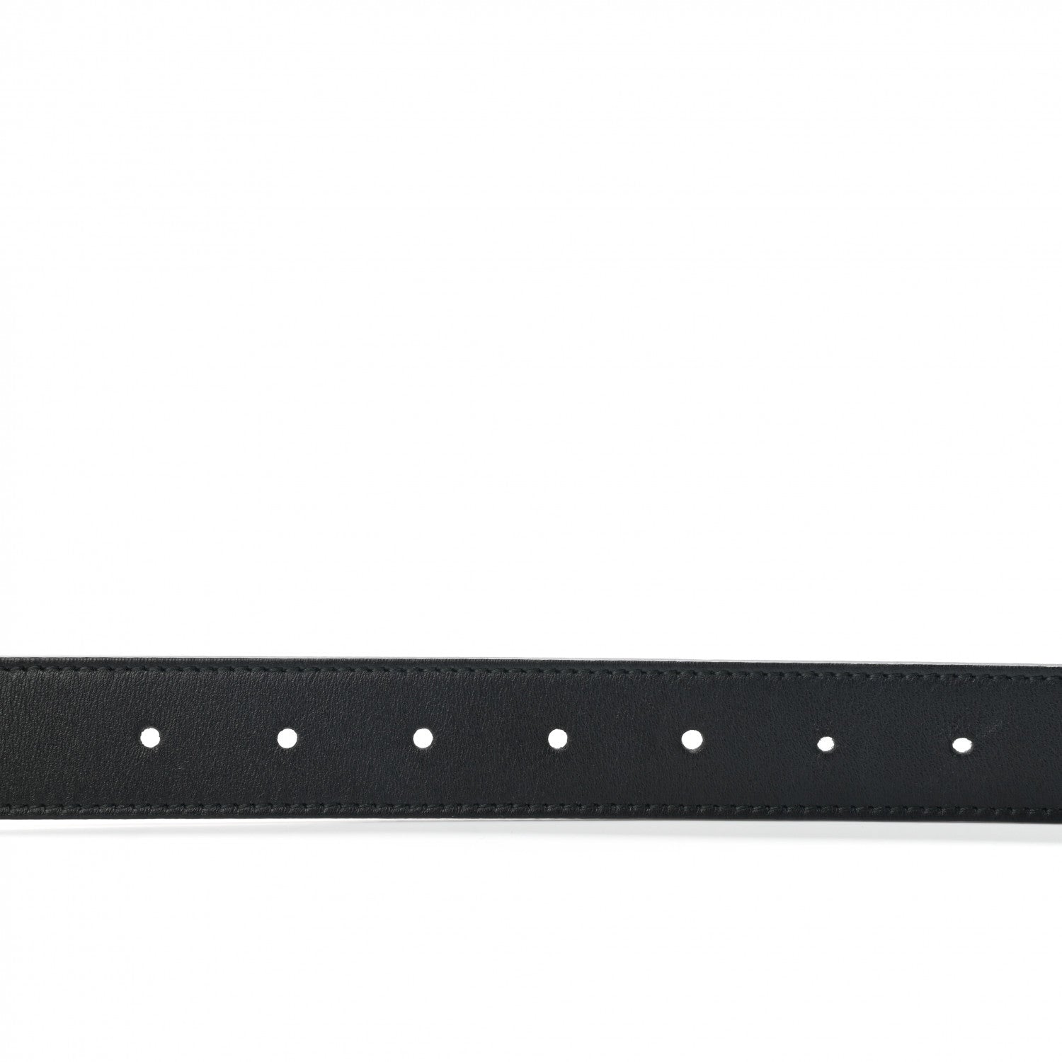 Gucci Calfskin Double G 30mm Belt 80 32 Black 5 of 6