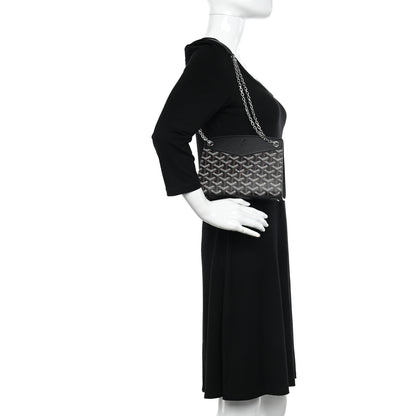 Goyard Goyardine Mini Rouette Structure Black 2 of 9