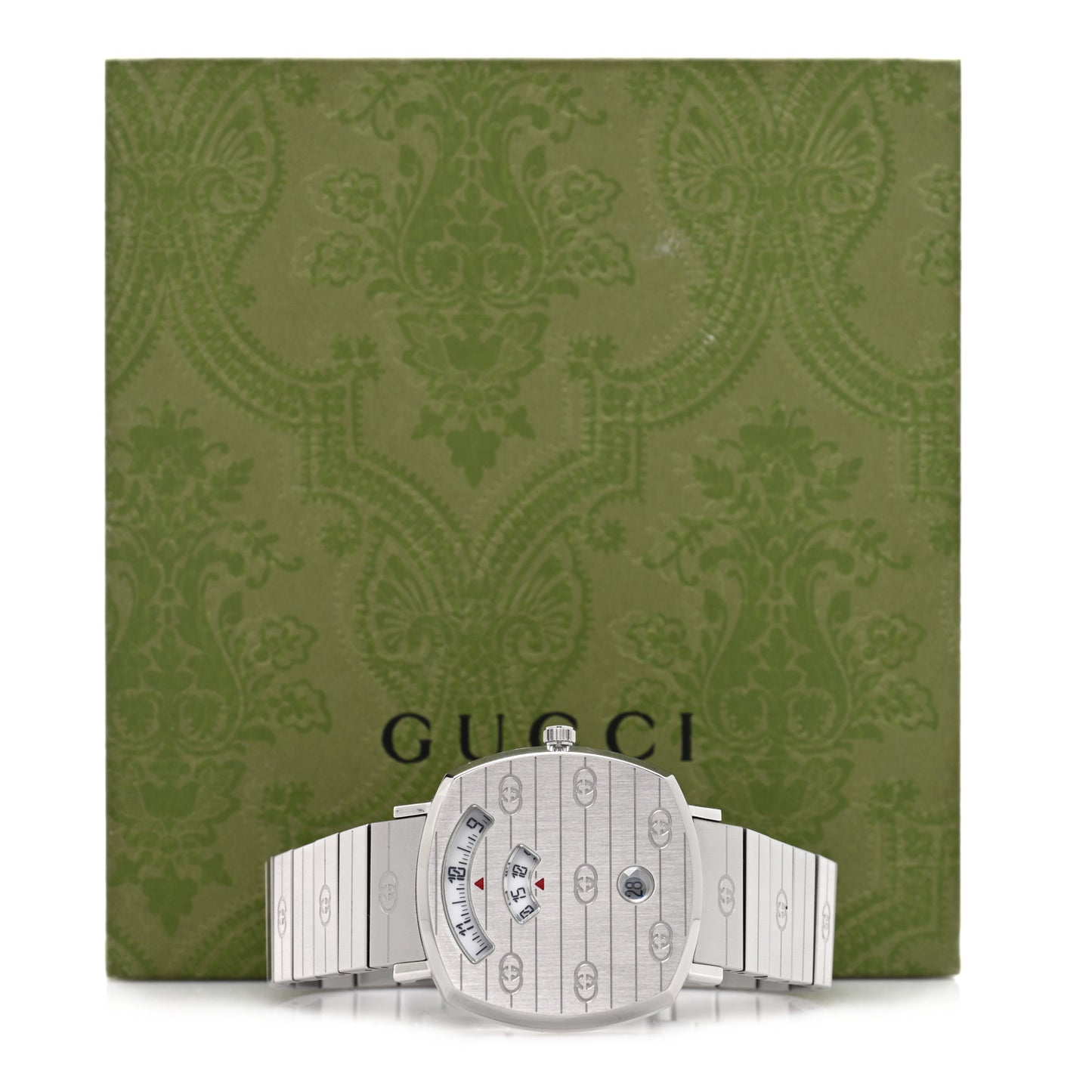 Stainless Steel 35mm Grip Quartz Watch
