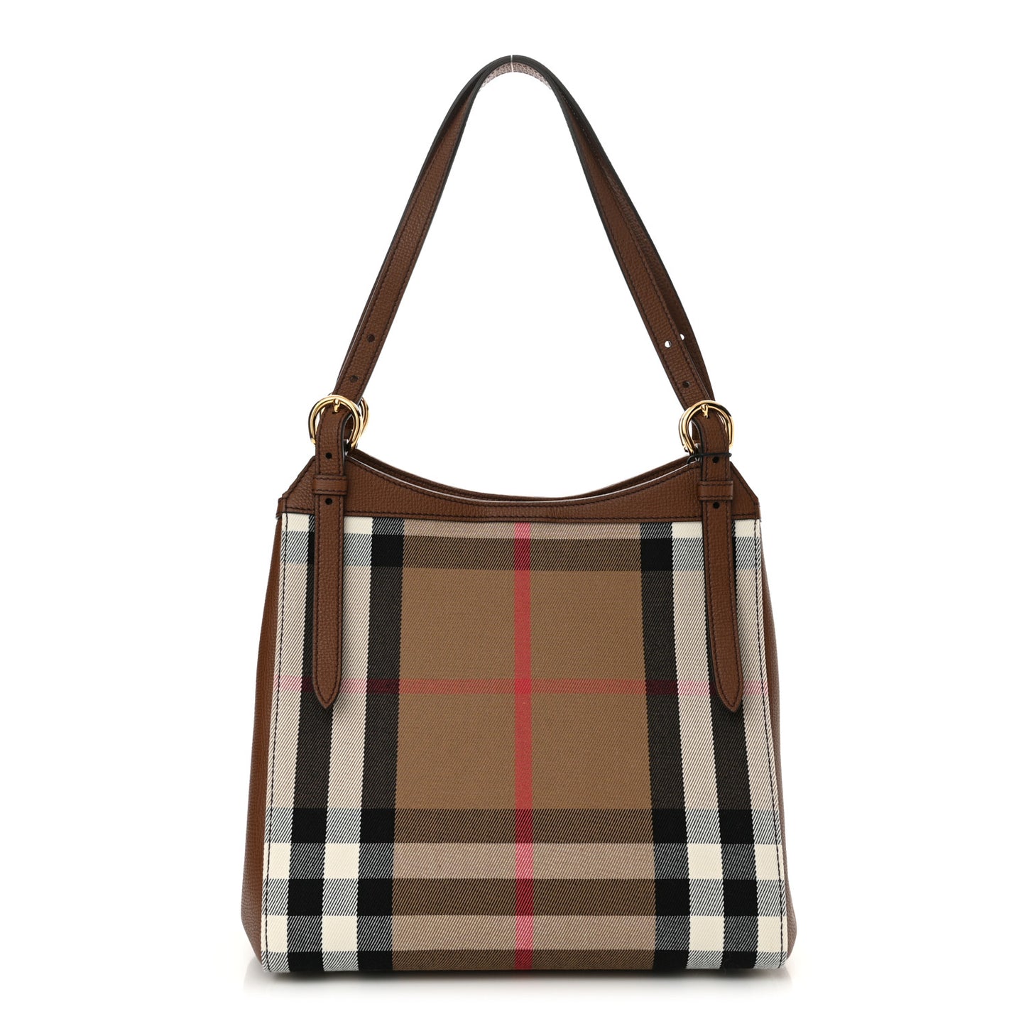House Check Small Canterbury Tote Tan