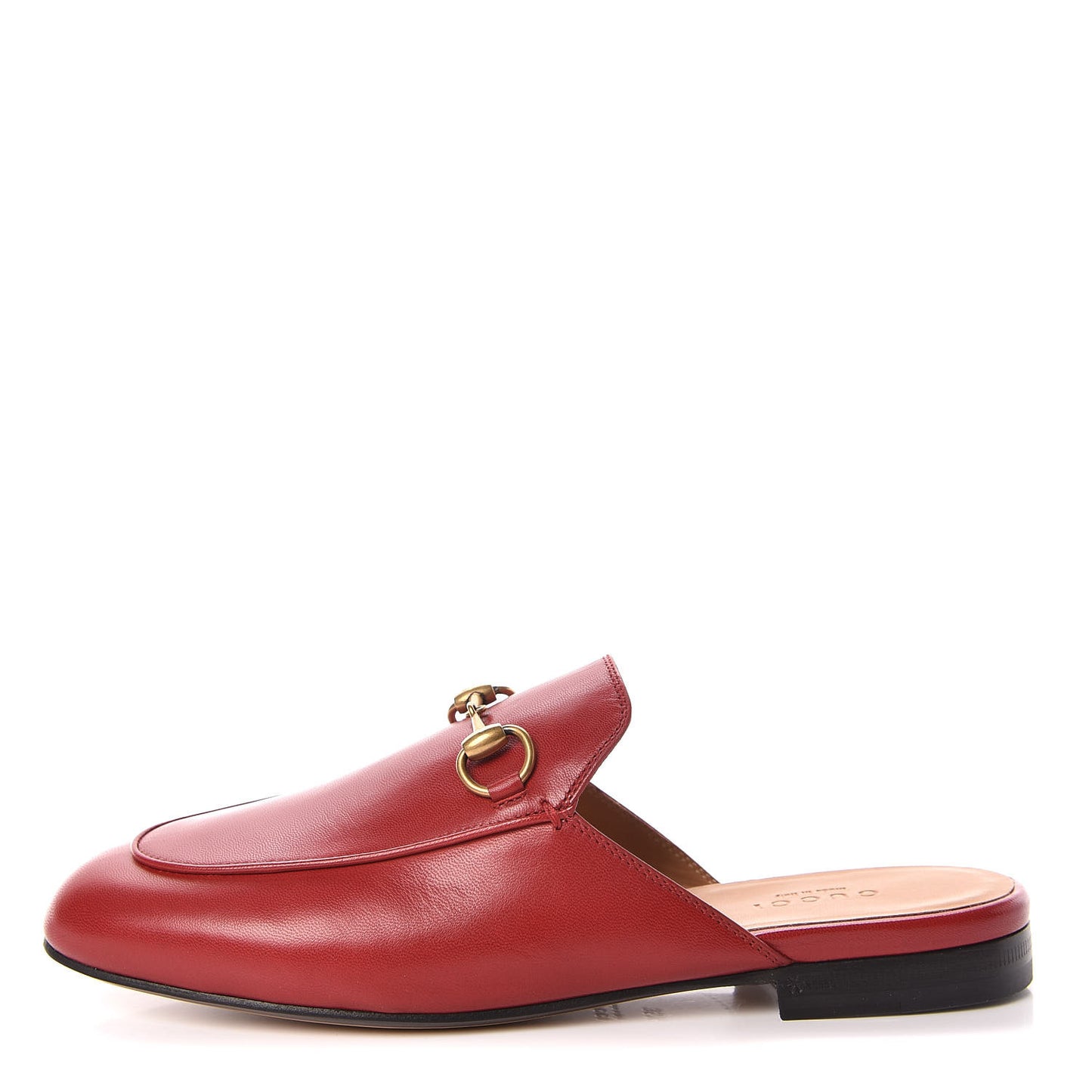Malaga Kid Womens Princetown Slippers 35.5 Hibiscus Red