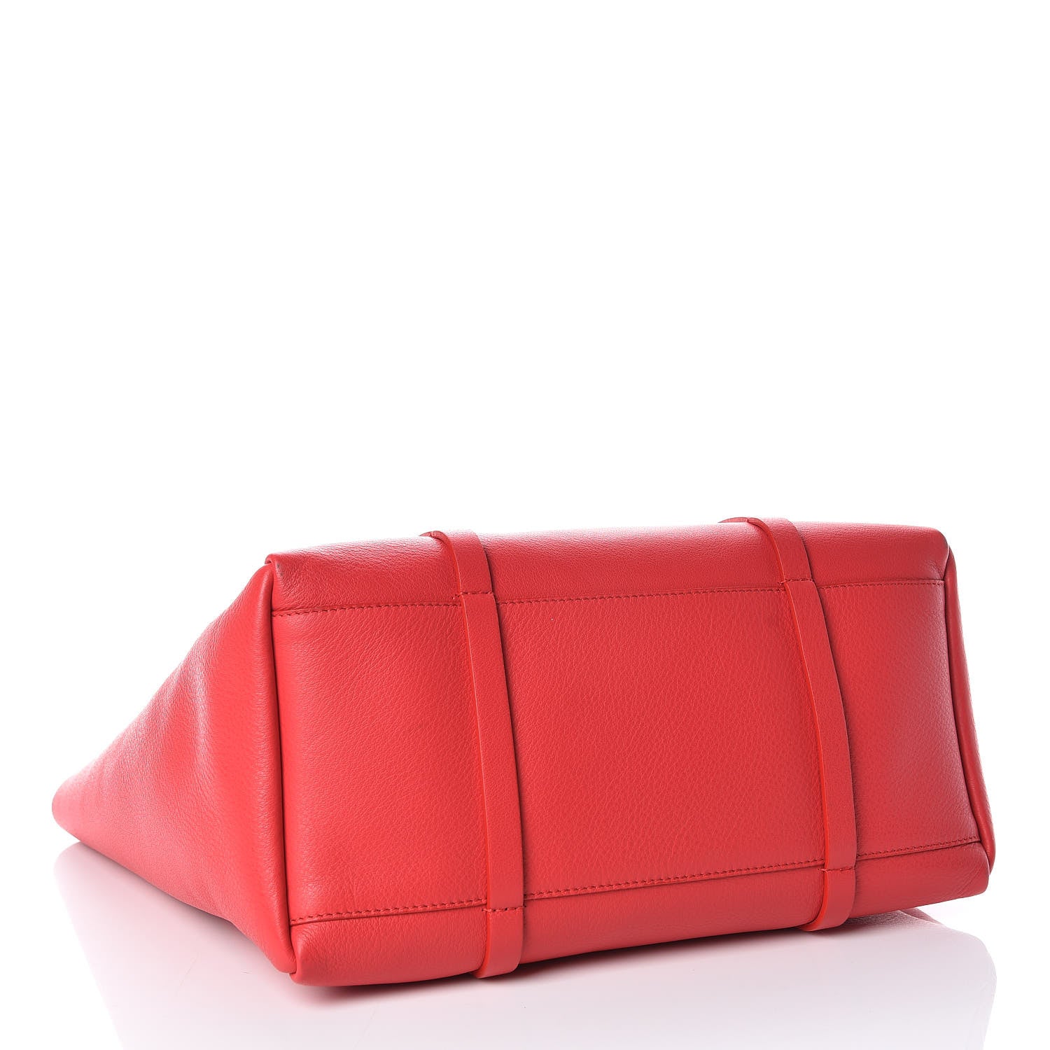 Balenciaga Veau Baltimore Double Sided Small Everyday Tote Rouge Vermeil Black 5 of 14