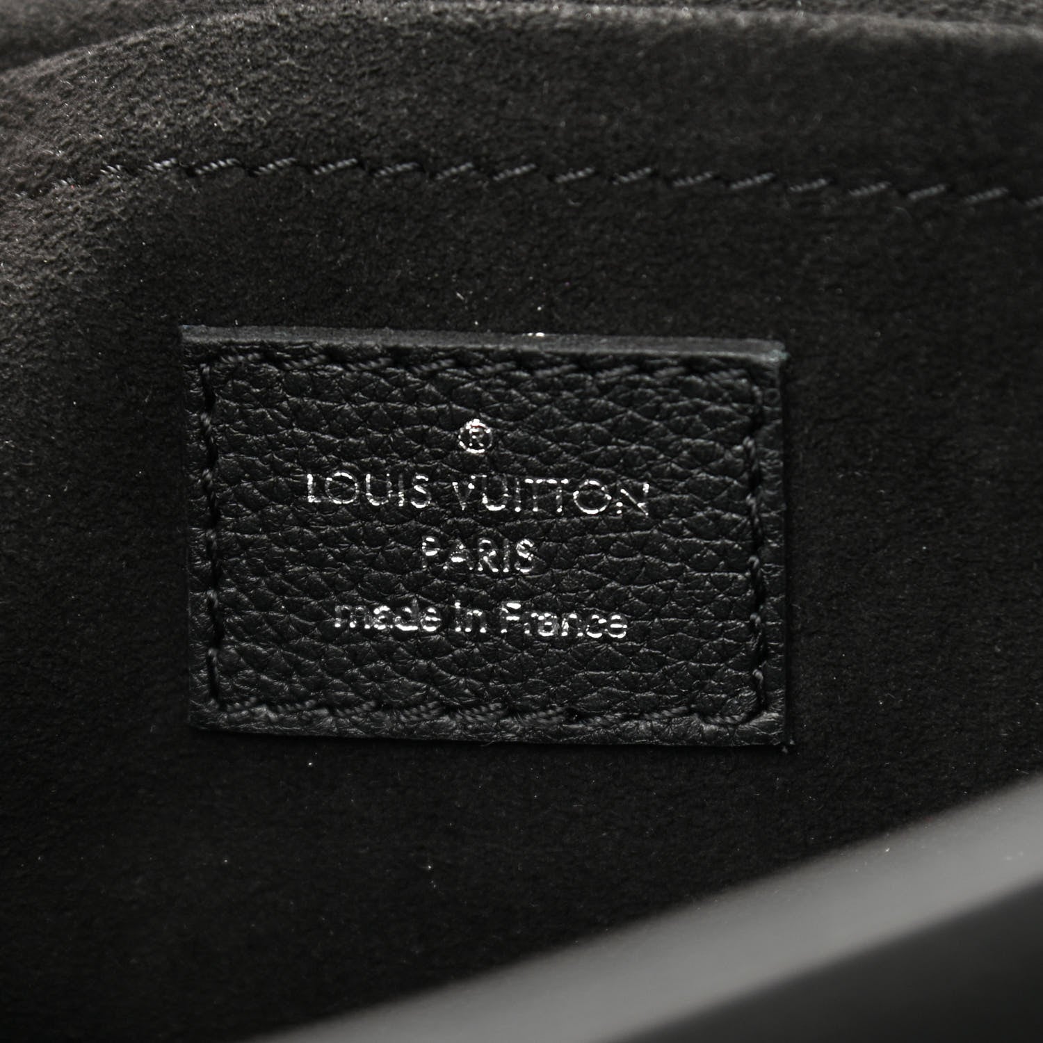 Louis Vuitton Soft Calfskin Mylockme Chain Bag BB Black 6 of 8