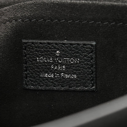 Louis Vuitton Soft Calfskin Mylockme Chain Bag BB Black 6 of 8