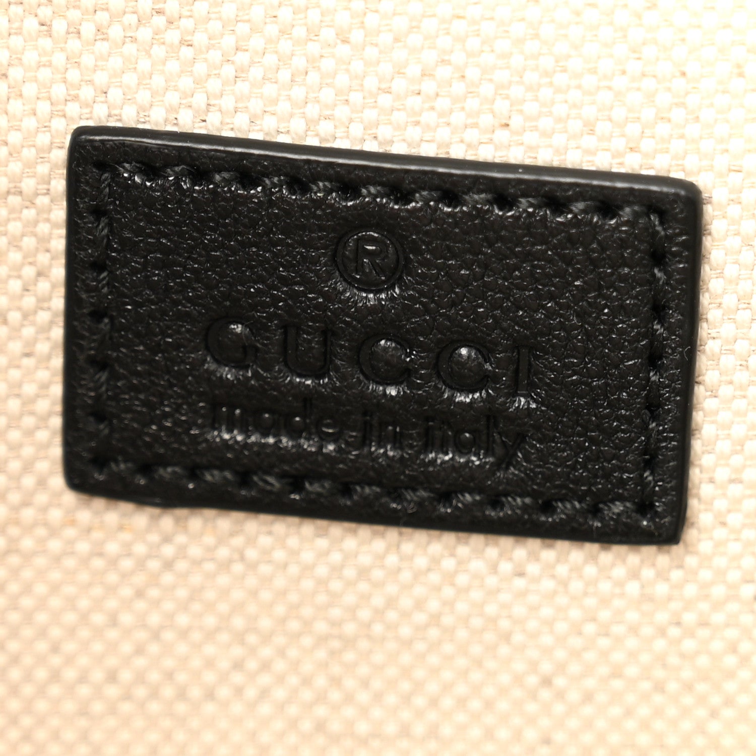 Gucci Sakai Be Green Calfskin Diagonal Stitched Small Blondie Shoulder Bag Black 6 of 11