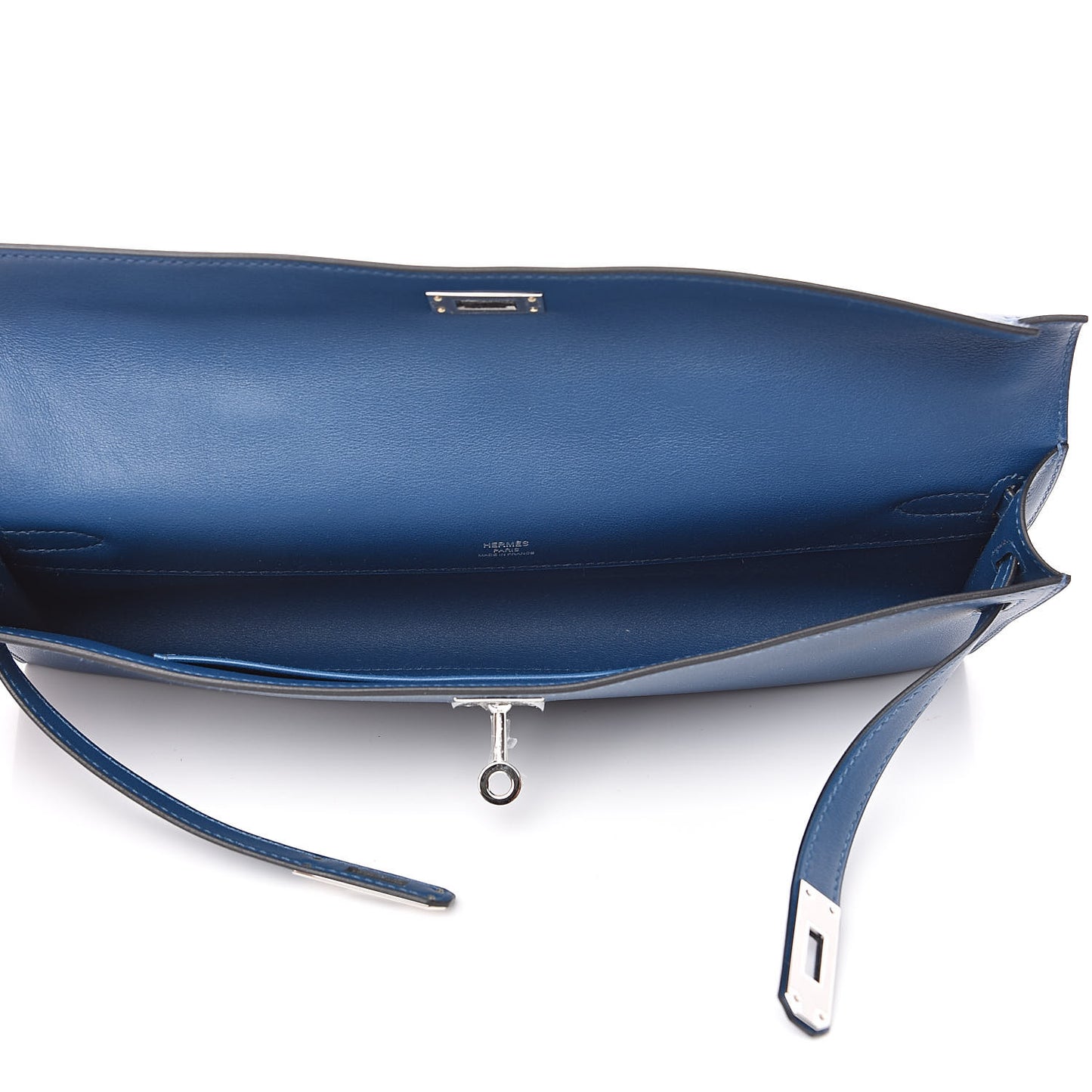 Swift Kelly Cut Clutch Pochette Deep Bleu
