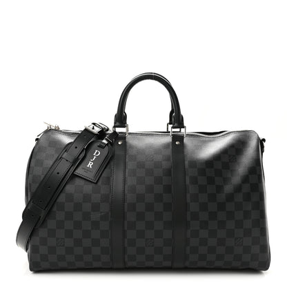 Louis Vuitton Damier Graphite Keepall Bandouliere 45 1 of 8