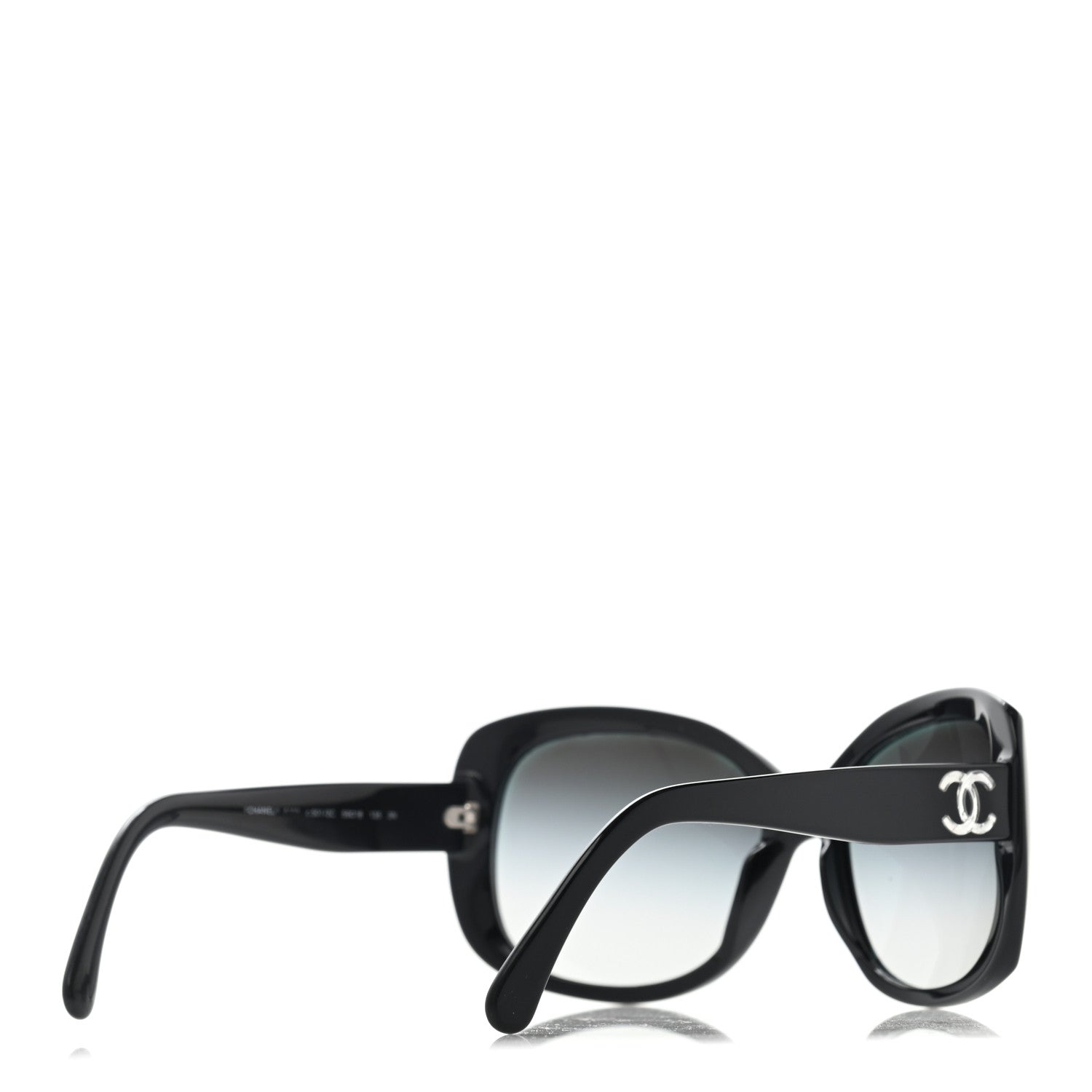 Chanel Acetate CC Sunglasses 5183 Black 4 of 8