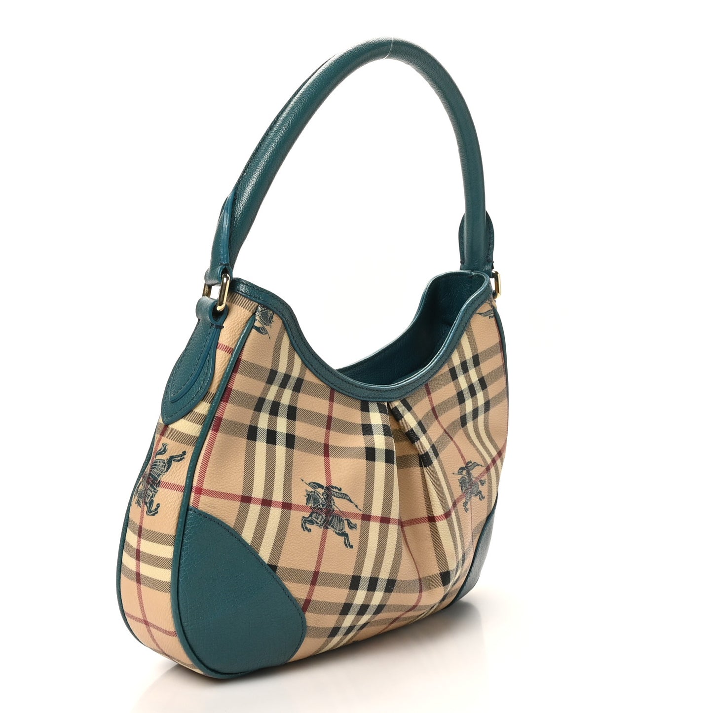 Haymarket Check Small Hernville Hobo Blue